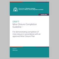 DMIRS calls for comment on mine closure completion guideline