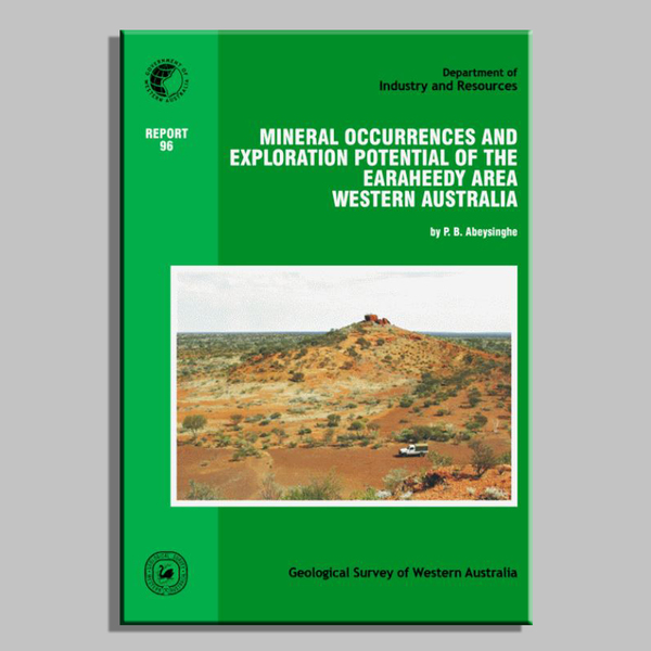 Mineral occurrences and exploration potential of the Earaheedy area, Western Australia
