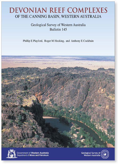 Picture of cover of Bulletin 145 Devonian Reef Complexes