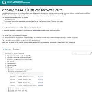 Using Data and Software Centre