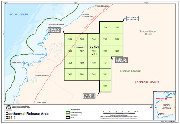 Area G24-1 Map