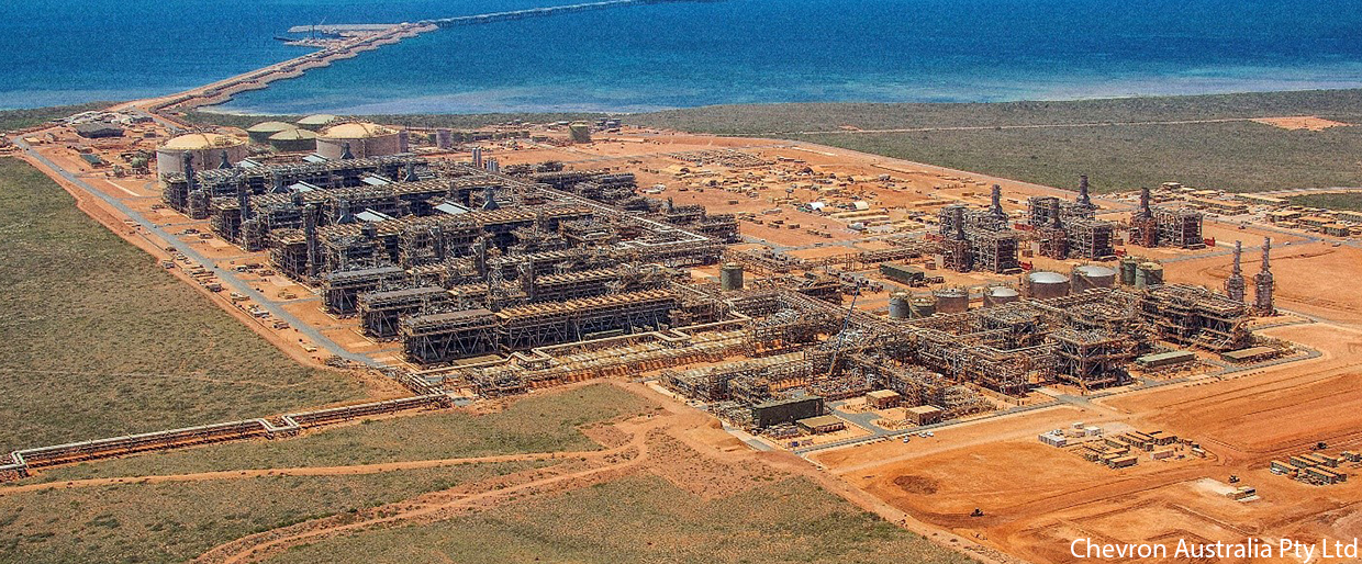 Chevron Australia achieved first production of liquefied natural gas (LNG) from the Gorgon Project on 7 March 2016.